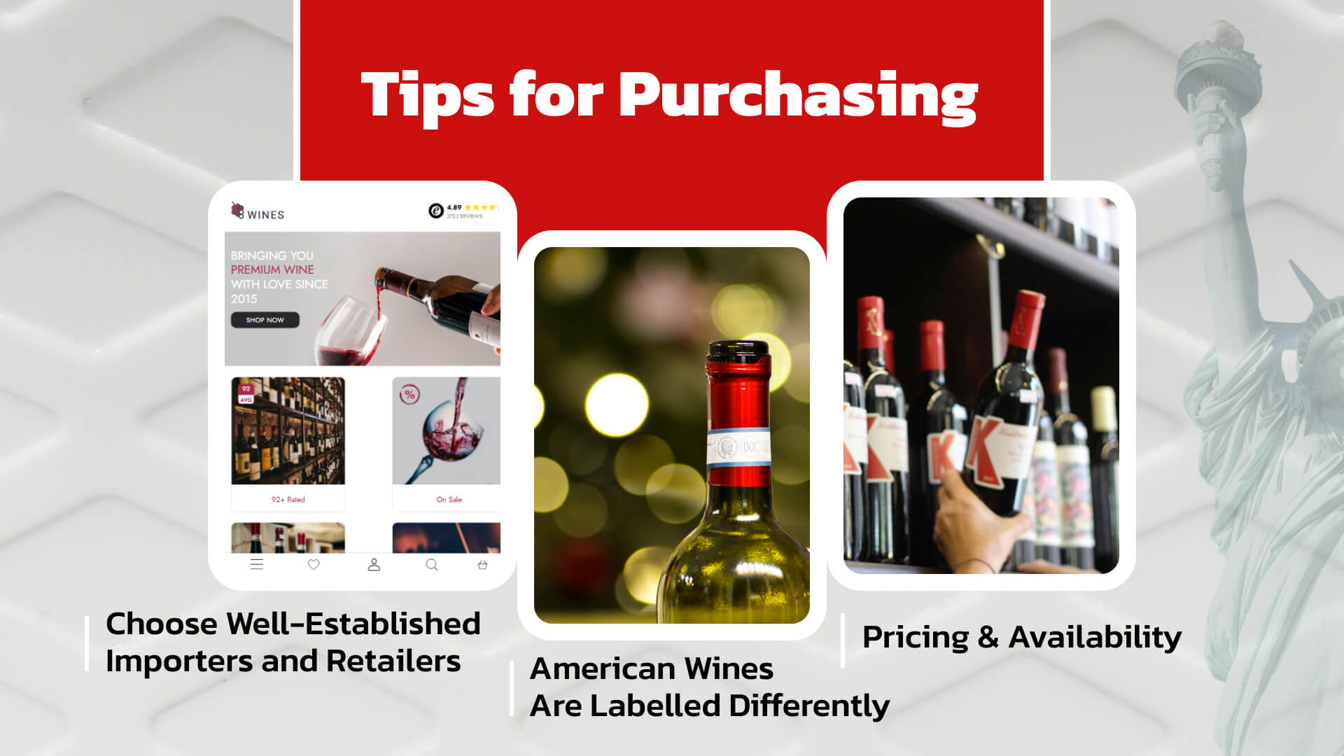 Tips for Purchasing American Wines
